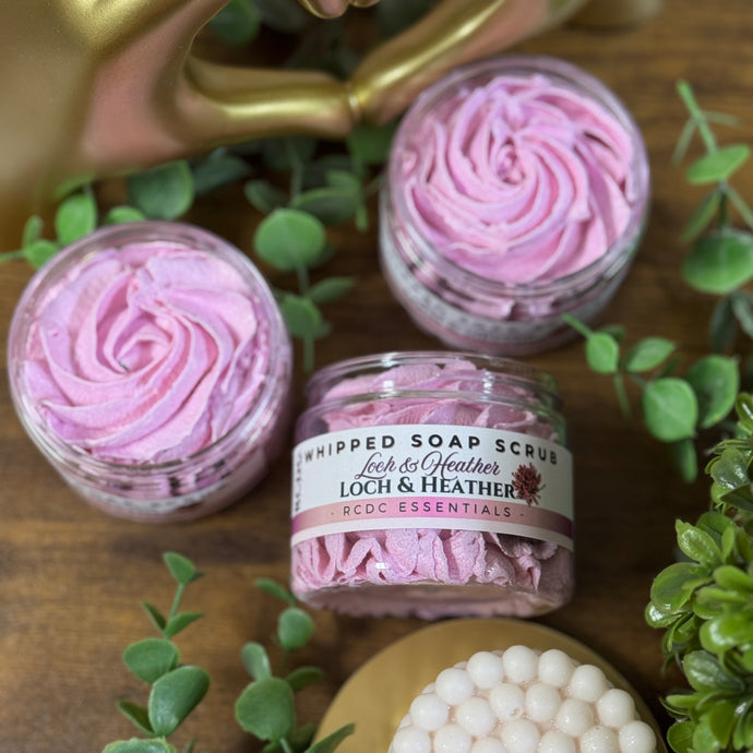 Pays des merveilles hivernales ~ Gommage au sucre et au savon fouetté