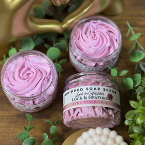 Loch & Heather Outlander Inspired ~ Whipped Soap Sugar Scrub