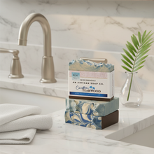 Caribbean Teakwood ~ Handmade Cold Process Goat's Milk Bar Soap (For Him)