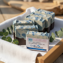 Caribbean Teakwood ~ Handmade Cold Process Goat's Milk Bar Soap (For Him)