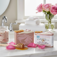 Rose Clay & Honey ~ Natural Handmade Cold Process Soap