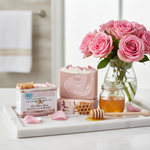 Rose Clay & Honey ~ Natural Handmade Cold Process Soap