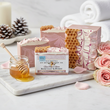 Rose Clay & Honey ~ Natural Handmade Cold Process Soap