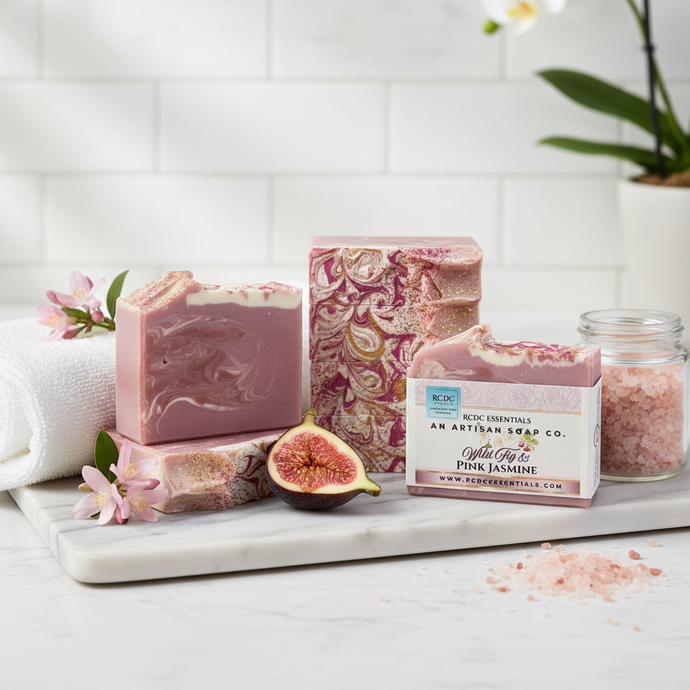 Wild Fig & Pink Jasmine ~ Natural Handmade Cold Process Soap