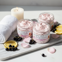 Black Currant Cocktail ~ Whipped Soap Sugar Scrub