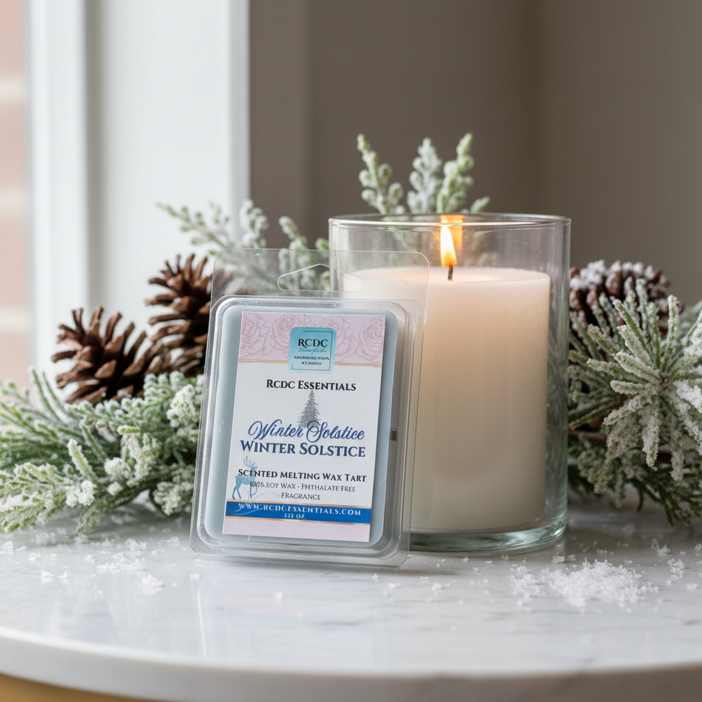 Ferme d'arbres de Noël ~ Tartelettes à la cire fondante parfumée