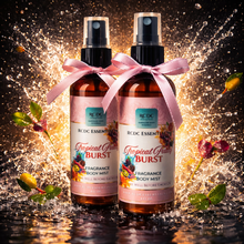 RCDCessentials Tropical Fruity Burst fragrance body mist raspberry tangerine scent