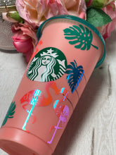 Flamingo Stand Tall Darling ~ Personalized Custom Design Reusable Starbucks Cup