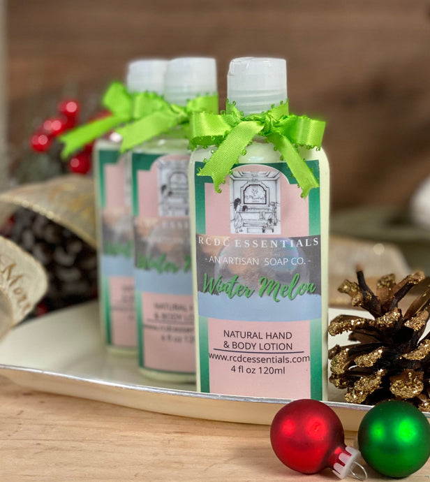 Melon d'hiver ~ Lotion de luxe pour les mains et le corps