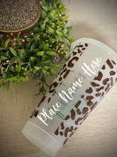 Hello Gorgeous Cheetah  ~ Personalized Custom Reusable Starbucks Cup