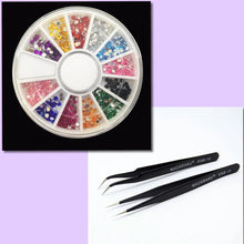 Metallic/Rhinestone Nail Art Plus 2 Picking Tools