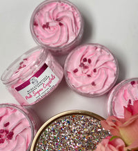 Cristales de azúcar rosados ​​~ Exfoliante de azúcar con jabón batido