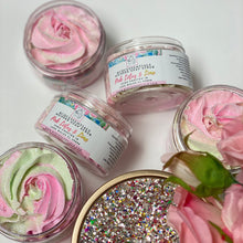 Loto rosa y lima ~ Exfoliante de azúcar con jabón batido