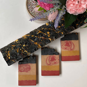 Hogwarts House Sorting ~ Gryffindor Handmade Cold Process Goat's Milk Bar Soap