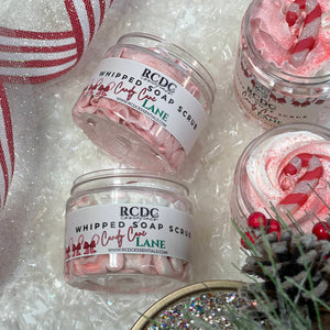 Candy Cane Lane ~ Whipped Soap Sugar Scrub