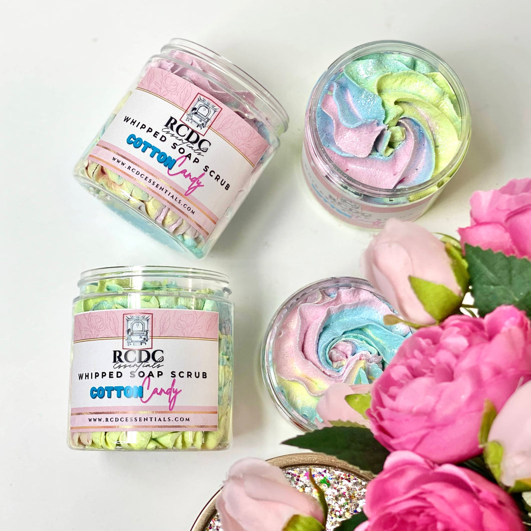 Cotton Candy ~ Whipped Soap Sugar Scrub