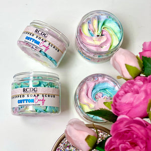 Cotton Candy ~ Whipped Soap Sugar Scrub