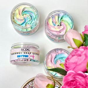 Cotton Candy ~ Whipped Soap Sugar Scrub