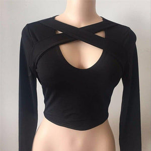 Cross Your Heart Crop Top