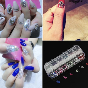 Metallic/Rhinestone Nail Art Plus 2 Picking Tools