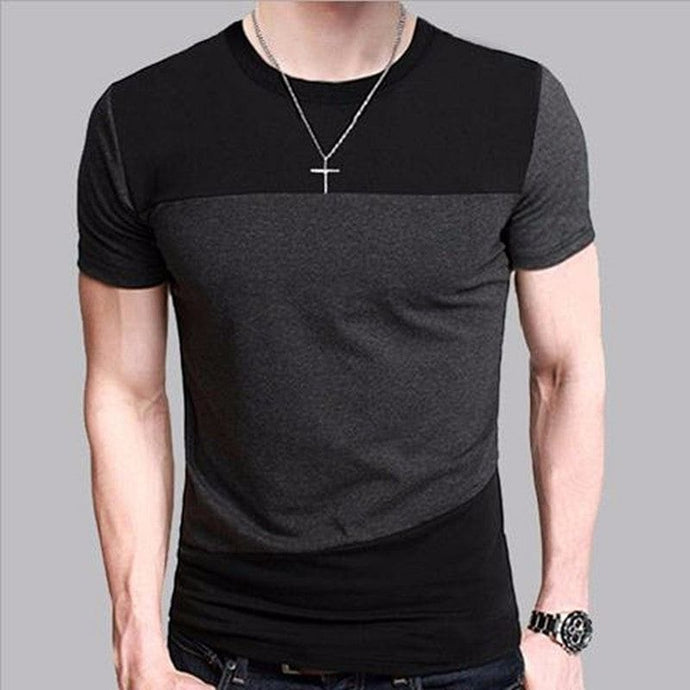 T-shirt ras du cou coupe slim pour homme