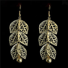 Feathered Leaf Earring