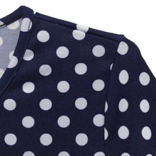 European Style Half Sleeve Vintage Polka Dot Dress