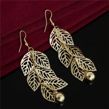 Feathered Leaf Earring