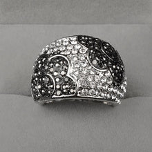 Fiore Austrian Crystal Pave Cocktail Ring