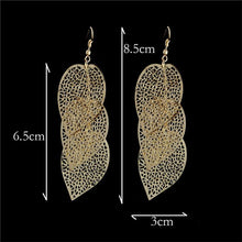 Filigree Layered Leaf Earring