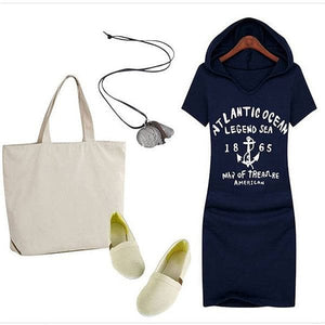 Fair Weather Hoodie Dress