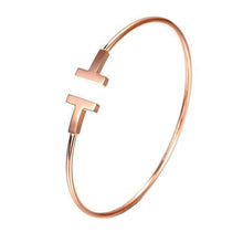 Zoey Rose Gold Stackable fashion bracelet