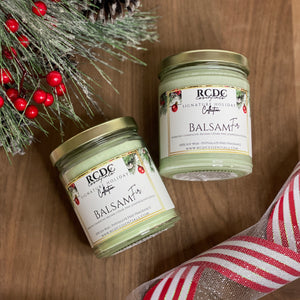 Balsam Fir ~ Natural Hand Poured Soy Candle Med. Jar