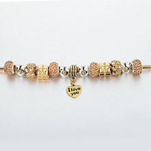 Austrian Crystal Frienfship Charm Bracelet