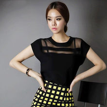 Dana Detailed Splice Blouse