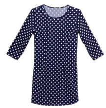 European Style Half Sleeve Vintage Polka Dot Dress