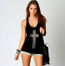 Diamond Cross Women Tank Top