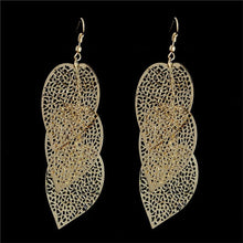 Filigree Layered Leaf Earring