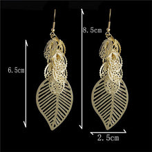 Filigree Leaf Cluster Earring