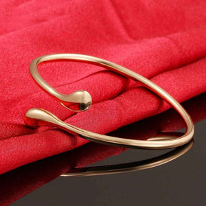 Hope Gold Bangle Bracelet