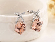 Roxi X Design Crystal Cube Earring