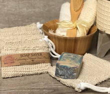 Savon Saver~ Pochette exfoliante en sisal naturel