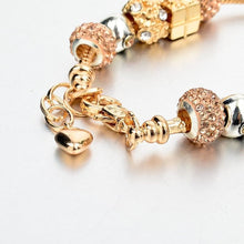 Austrian Crystal Frienfship Charm Bracelet