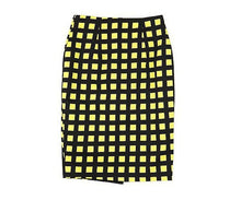 Dana Plaid Pencil Skirt