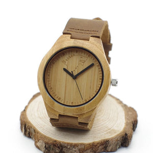 Men's Winter is Coming Wolf Designer Bamboo Wood